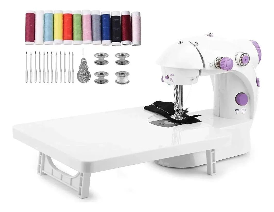Máquina De Coser Gadnic Portátil C/ Extensión De Mesa
