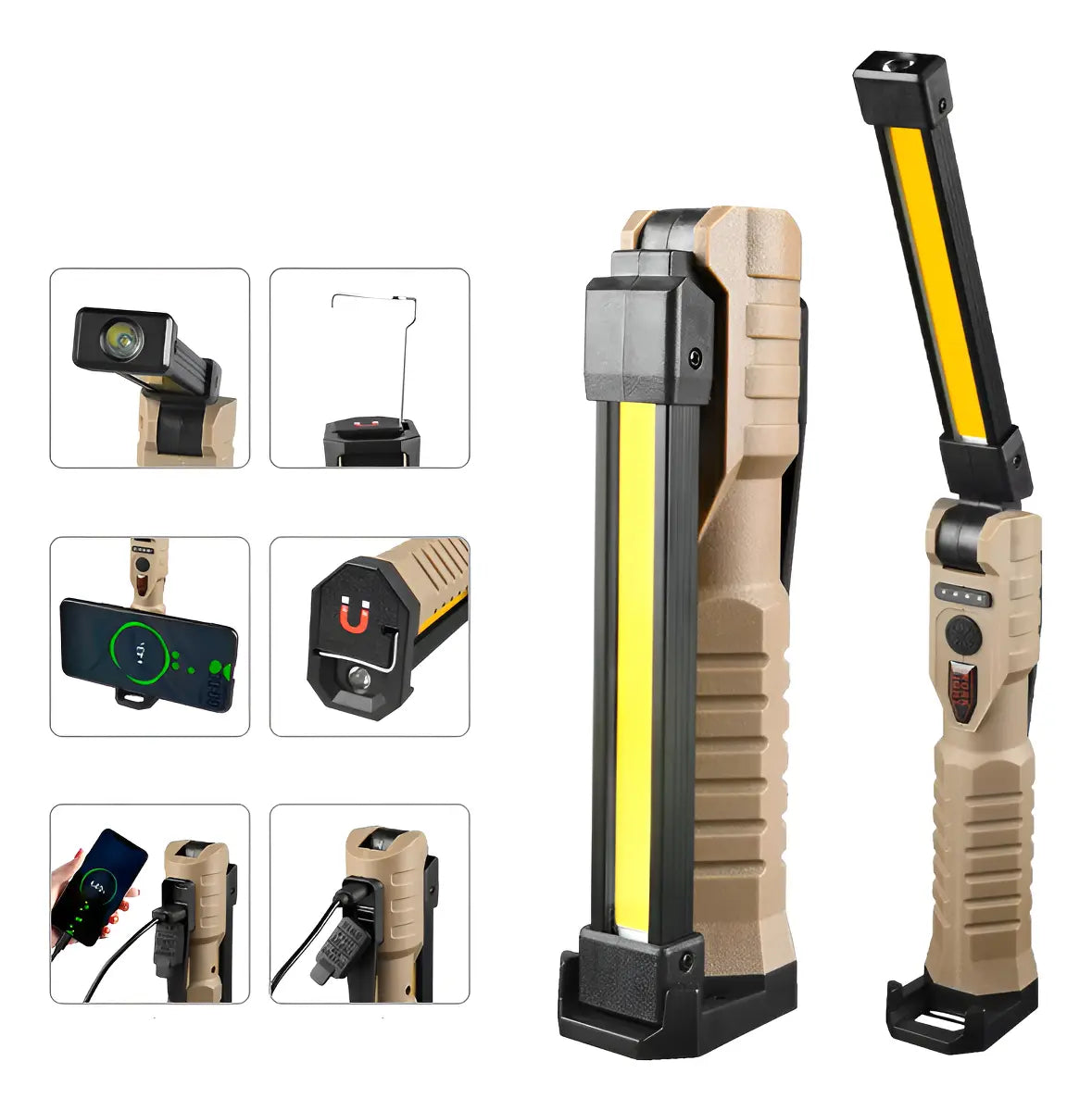 Linterna LED Plegable