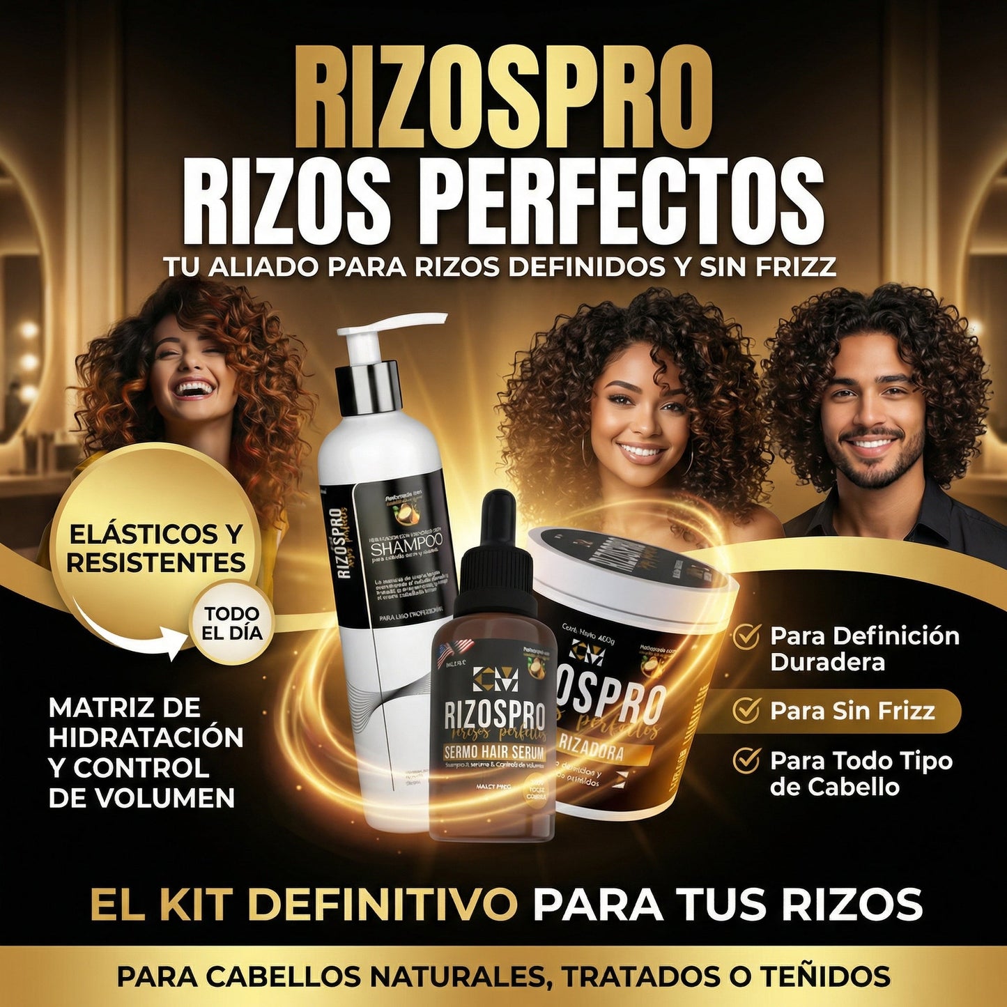 KIT PARA RIZOS PRO