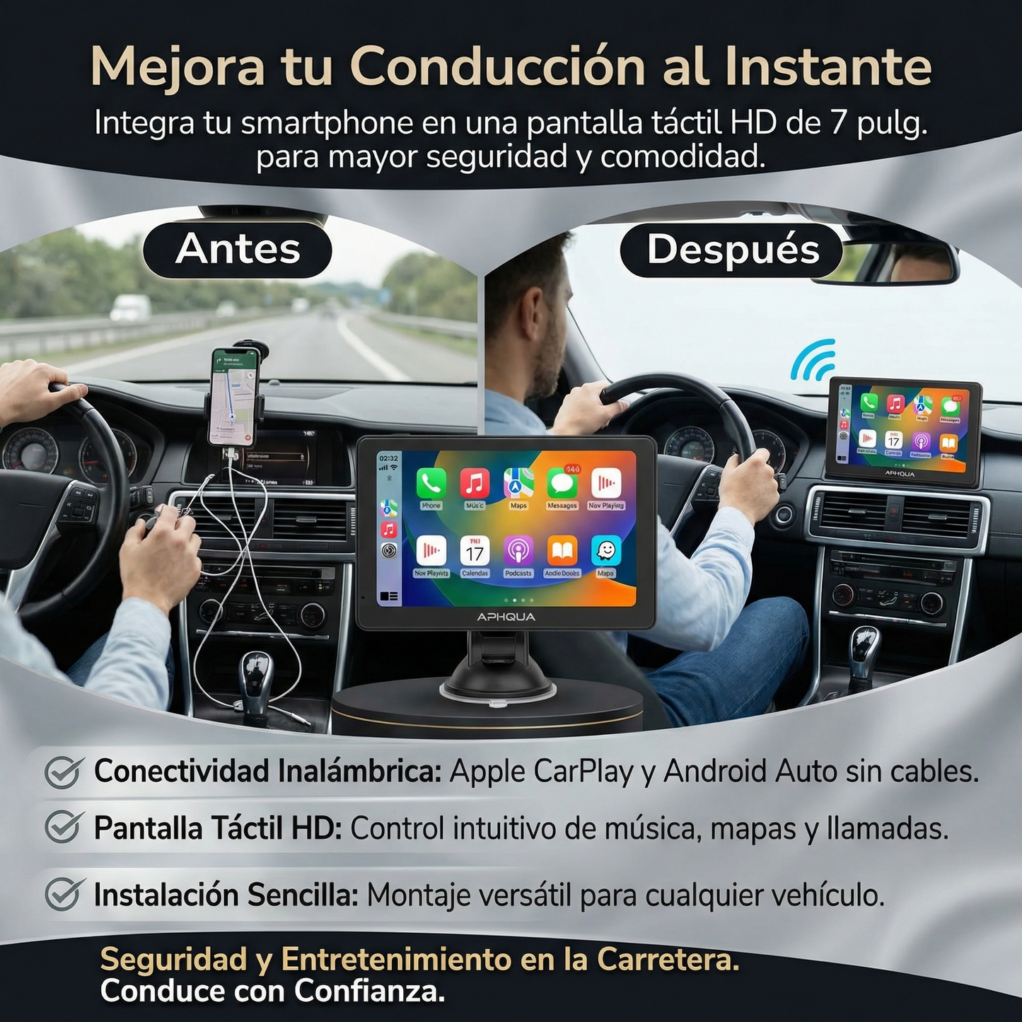 CARPLAY ALL IN ONE - ENVIO GRATIS