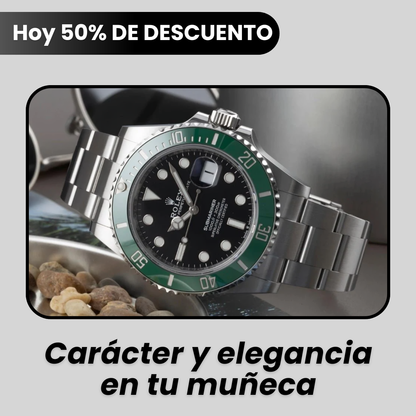 ROLEX SUBMARINER VERDE/NEGRO