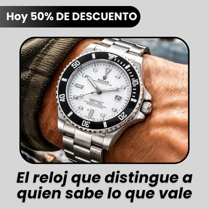 ROLEX SUBMARINER BLANCO/NEGRO