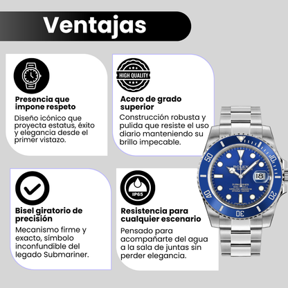 ROLEX SUBMARINER AZUL