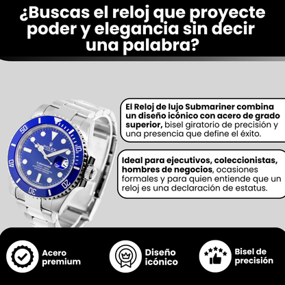 ROLEX SUBMARINER AZUL