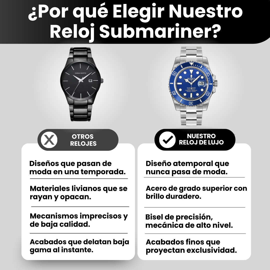 ROLEX SUBMARINER AZUL