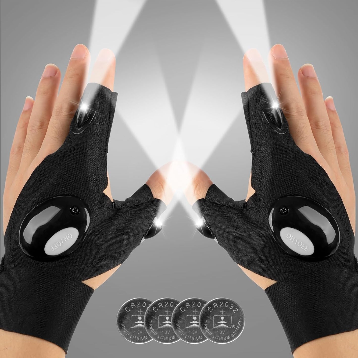 Guantes Linterna LED