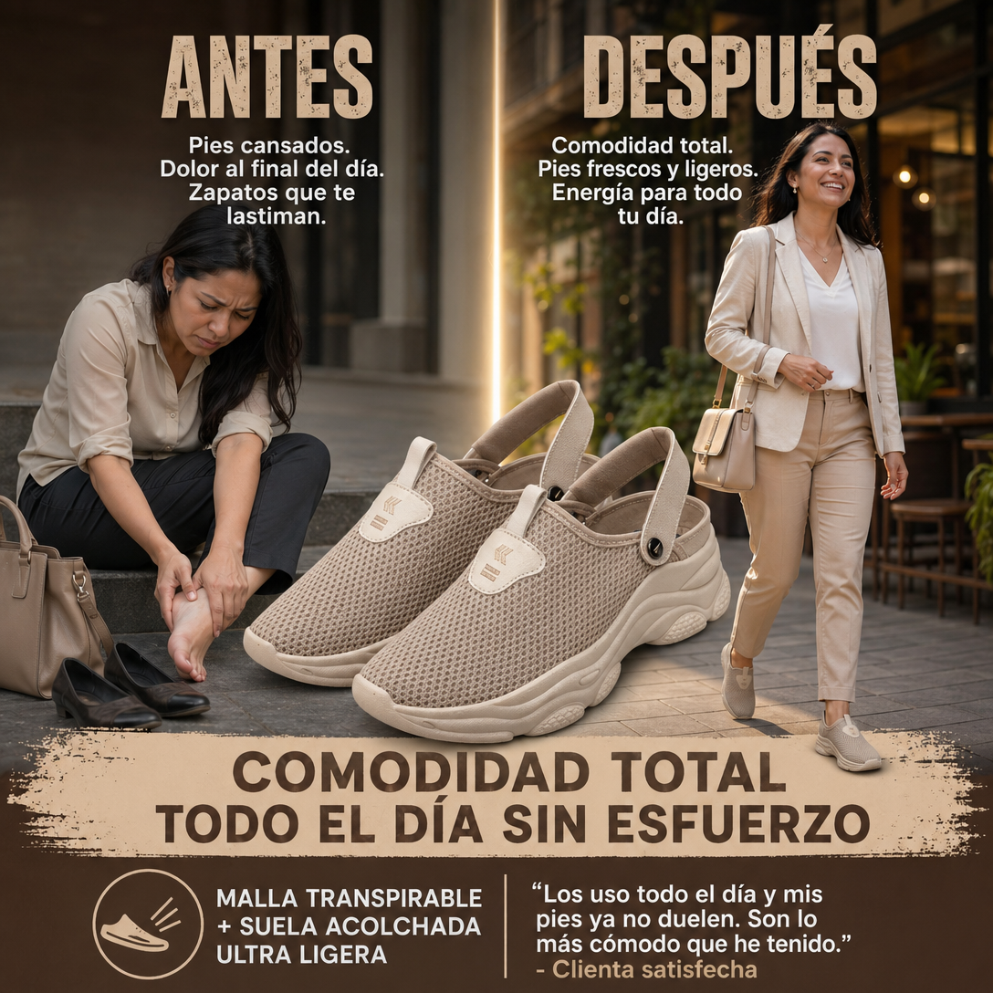 SNAKE - Tenis casuales transpirables para mujer