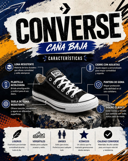 CONVERSE ALL STAR CAÑA BAJA