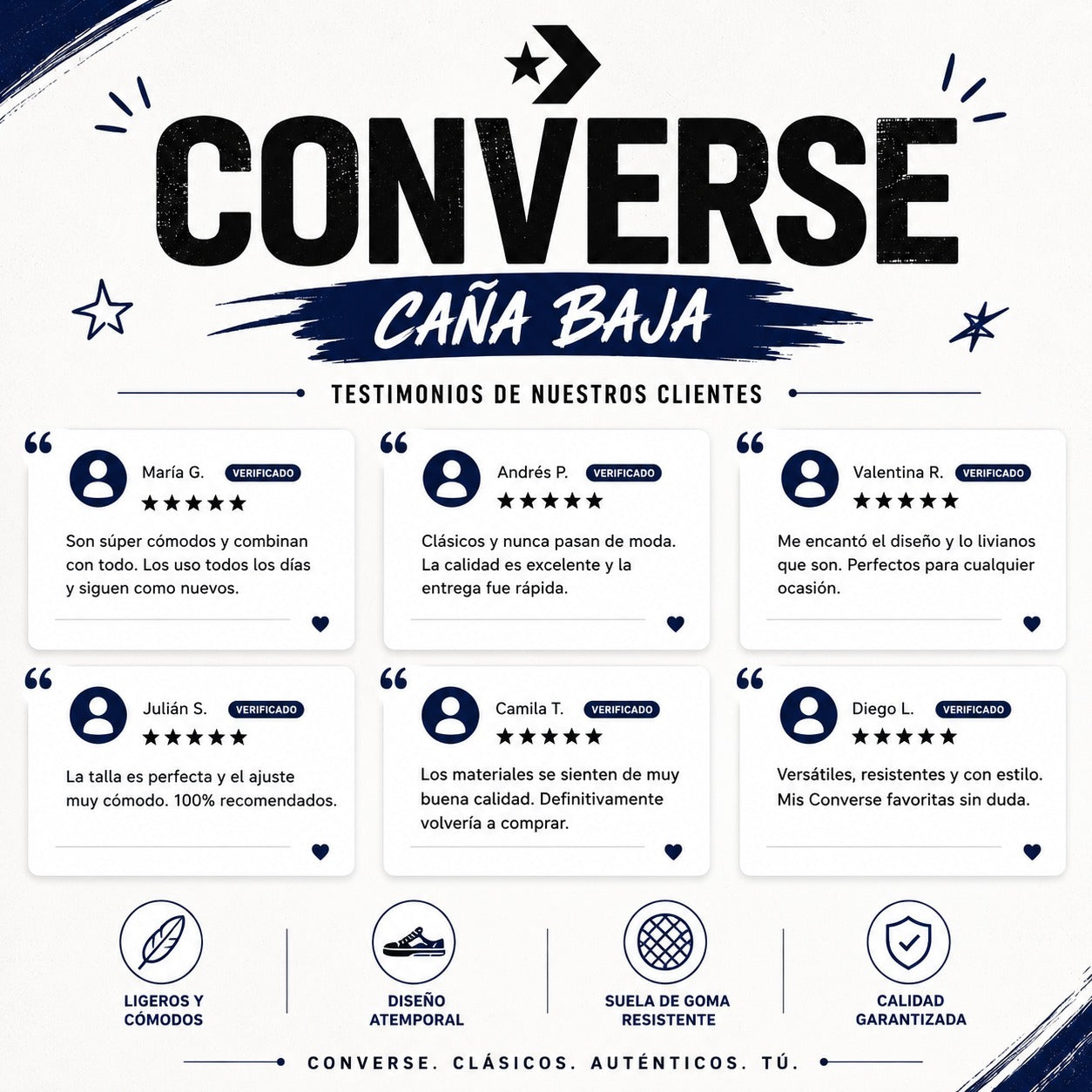 CONVERSE ALL STAR CAÑA BAJA
