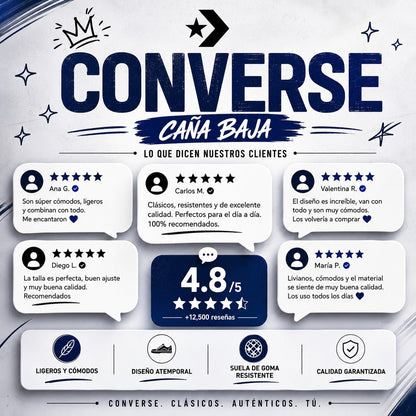 CONVERSE ALL STAR CAÑA BAJA