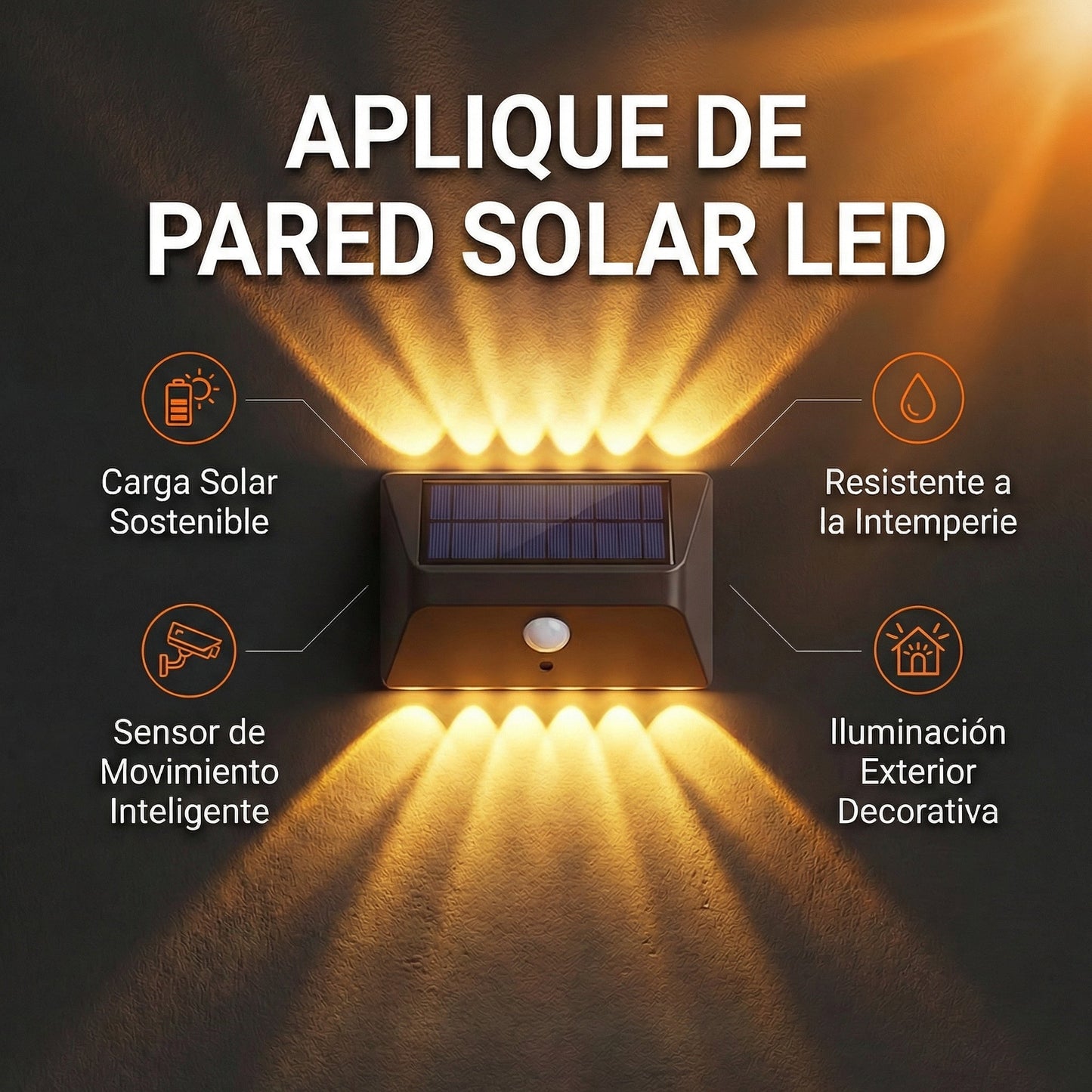 SolarLux Pro Luces Solares Inteligentes