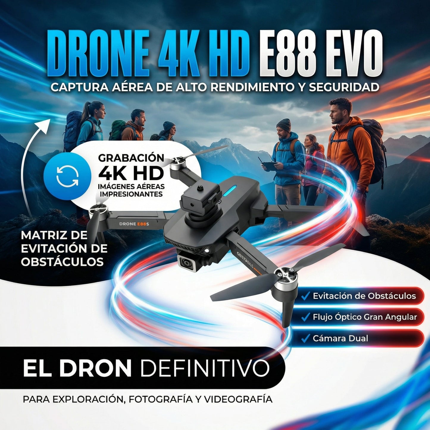 DRON PLEGABLE PROFESIONAL