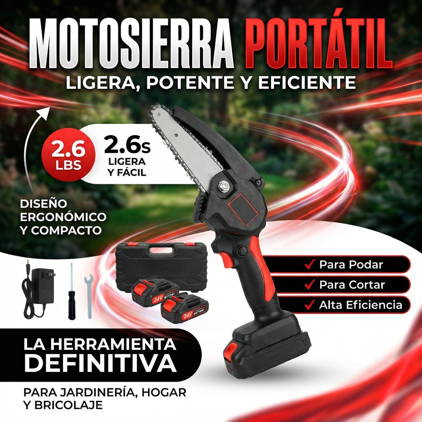 MOTOSIERRA INALÁMBRICA