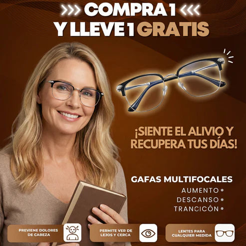 Lentes Multifocales |Compra 1 Recibe 1 Gratis|